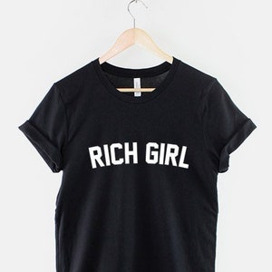 【大注目】 Rich bitch t shirt - Etsy 日本 サブカルチャー