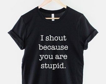 Camiseta con eslogan "Mamá divertida", algodón suave, talla unisex