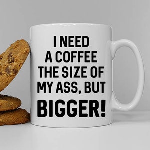 特大コーヒーマグカップ - 面白い大型コーヒーカップ - 食洗機・電子レンジ対応 - ジョークギフトマグカップ - 特大コーヒーマグカップ