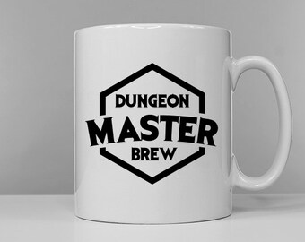 Dungeon Master Brew Coffee Mug - Dungeons and Dragons Inspired
