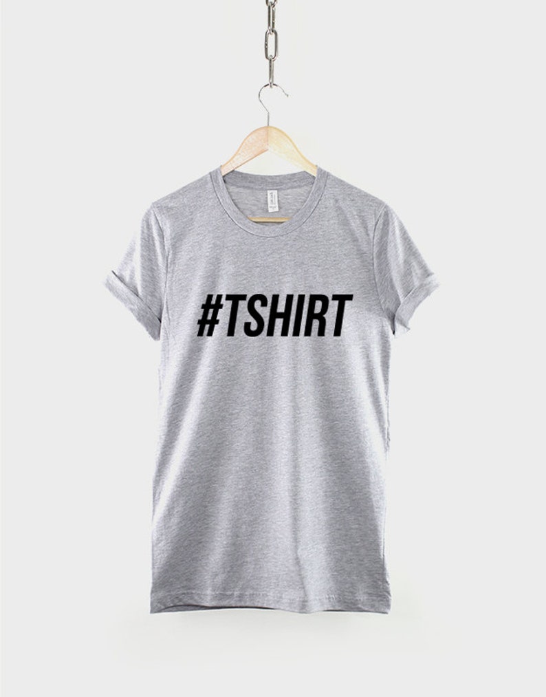 Hashtag Tshirt / Hash Tag Social Media T-shirt | Etsy