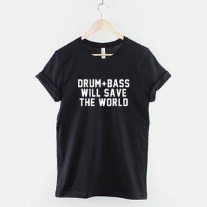Camiseta de Drum and Bass, diseño de rave underground, regalo para fans de la música D&B
