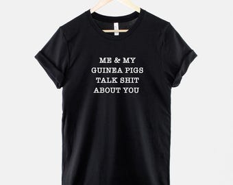 Funny Guinea Pig T-Shirt: Humorous Pet Lover Cotton Casual Wear (XS-6XL)