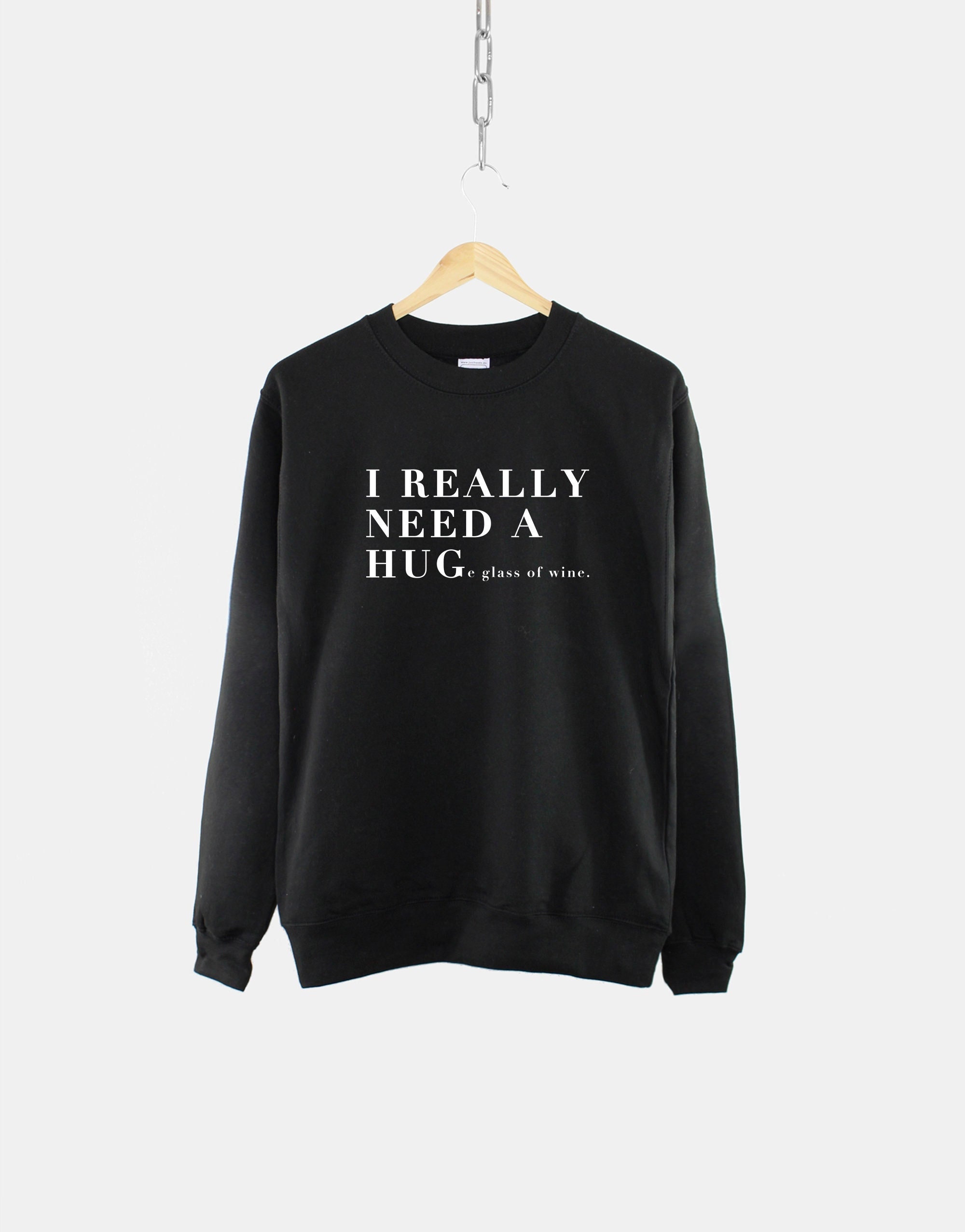 Personalised I Need A Hug Sweatshirt I 
