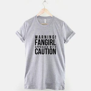 Fangirl Band Shirt, Music Lover Tee, Soft Cotton, Durable Print, Unisex Sizing image 2