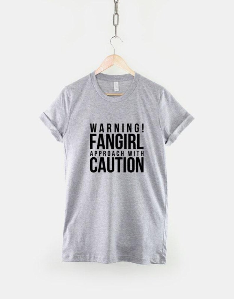 Fangirl Band Shirt, Music Lover Tee, Soft Cotton, Durable Print, Unisex Sizing image 2