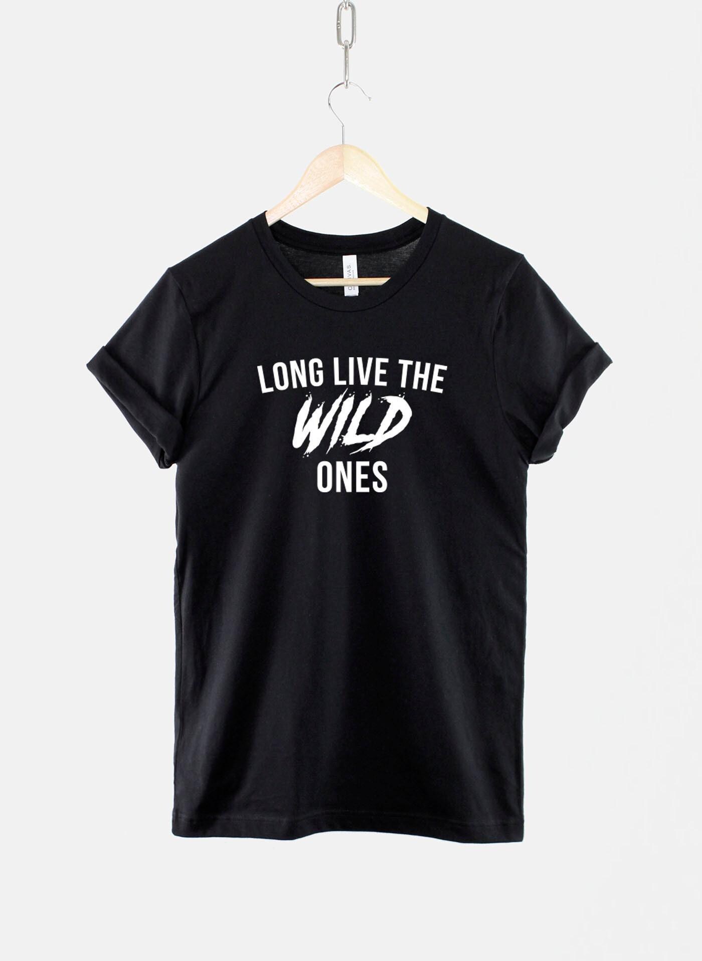 Adventure T-shirt, Wanderlust Travel Tee, Long Live Wild Ones