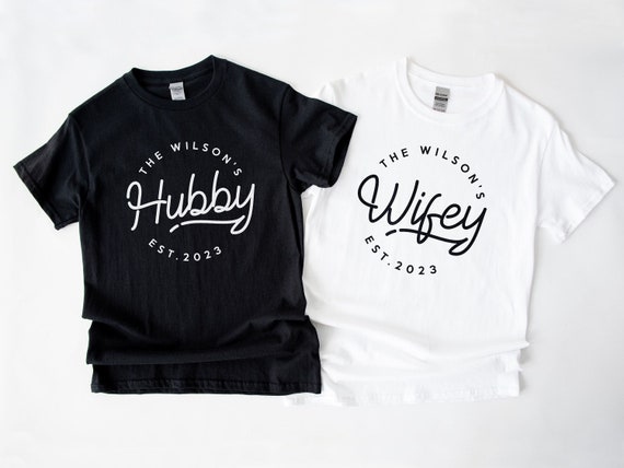 Wifey Premium Shirt - Matching Hubby And Wifey Shirts Wifey Premium Shirt - Matching Hubby And Wifey Shirts