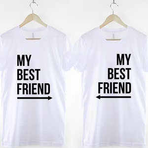 Camisetas de la amistad, paquete doble con flechas (unisex XS-2XL) imagen 3