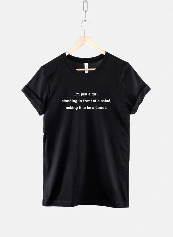 Where The Food Shirt: Humorous Donut Saying - Casual Wear, Food Lover Tee, Lightweight Cotton