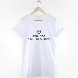 Camiseta de búho caprichosa, linda camiseta con gráfico de búho, camiseta hipster de calle, regalo para amantes de los búhos imagen 3
