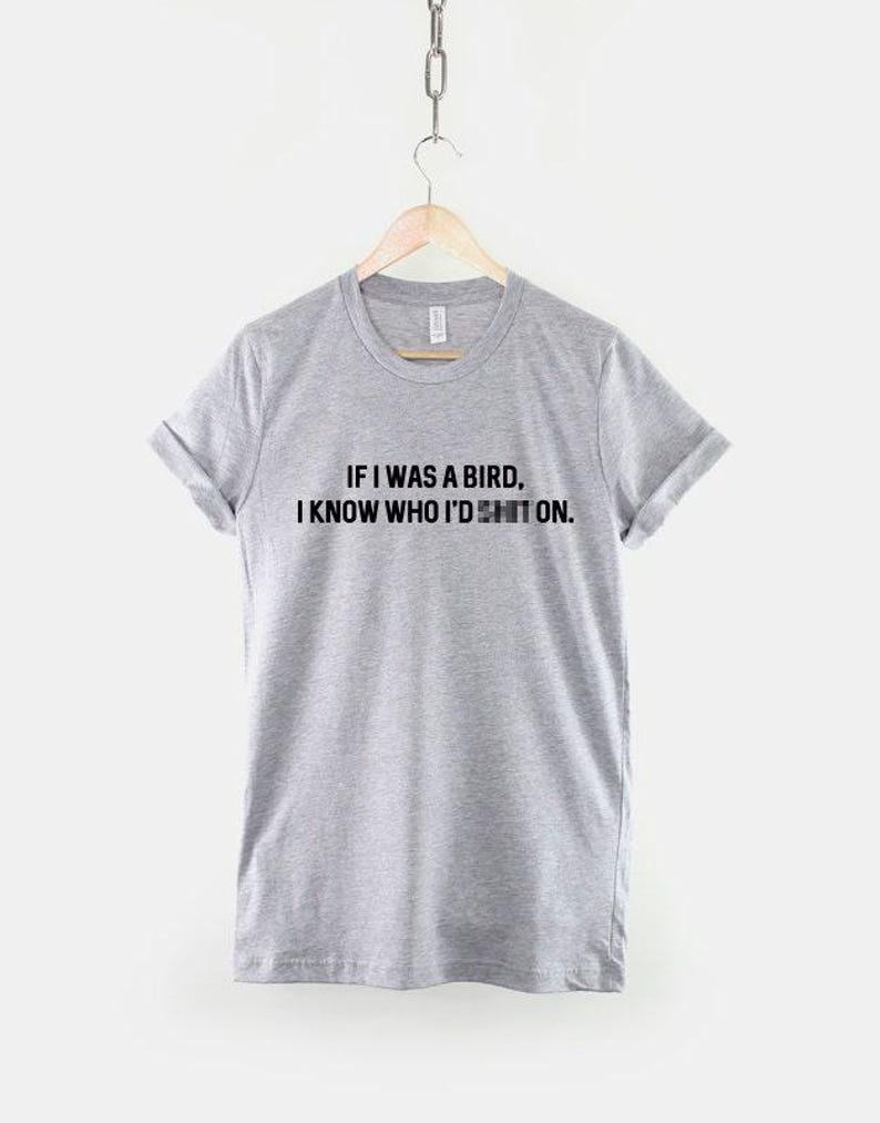 Sarcastic Bird Shirt, Falconer Humor T Shirt, Funny Falconry Graphic Tee, Gift for Bird Lover image 3