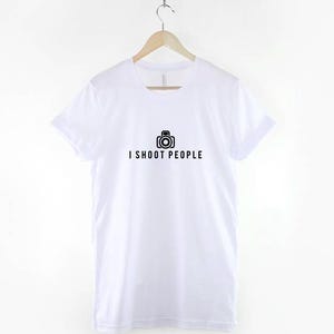 Photographer T-Shirt: Vintage Camera Design, Soft Cotton, Long-Lasting Print image 3