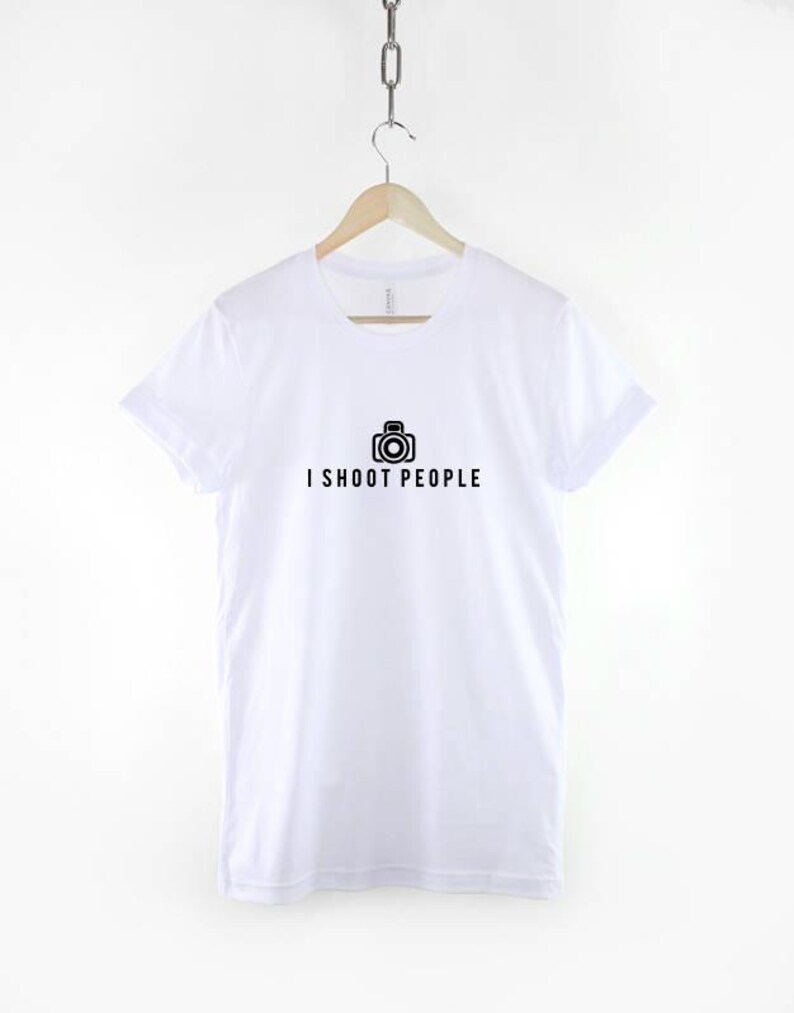 Photographer T-Shirt: Vintage Camera Design, Soft Cotton, Long-Lasting Print image 3