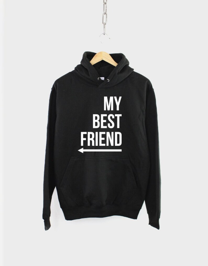 Best Friends Hoodies / 2 x My Best Friend Hoodie / Twin Pack Etsy