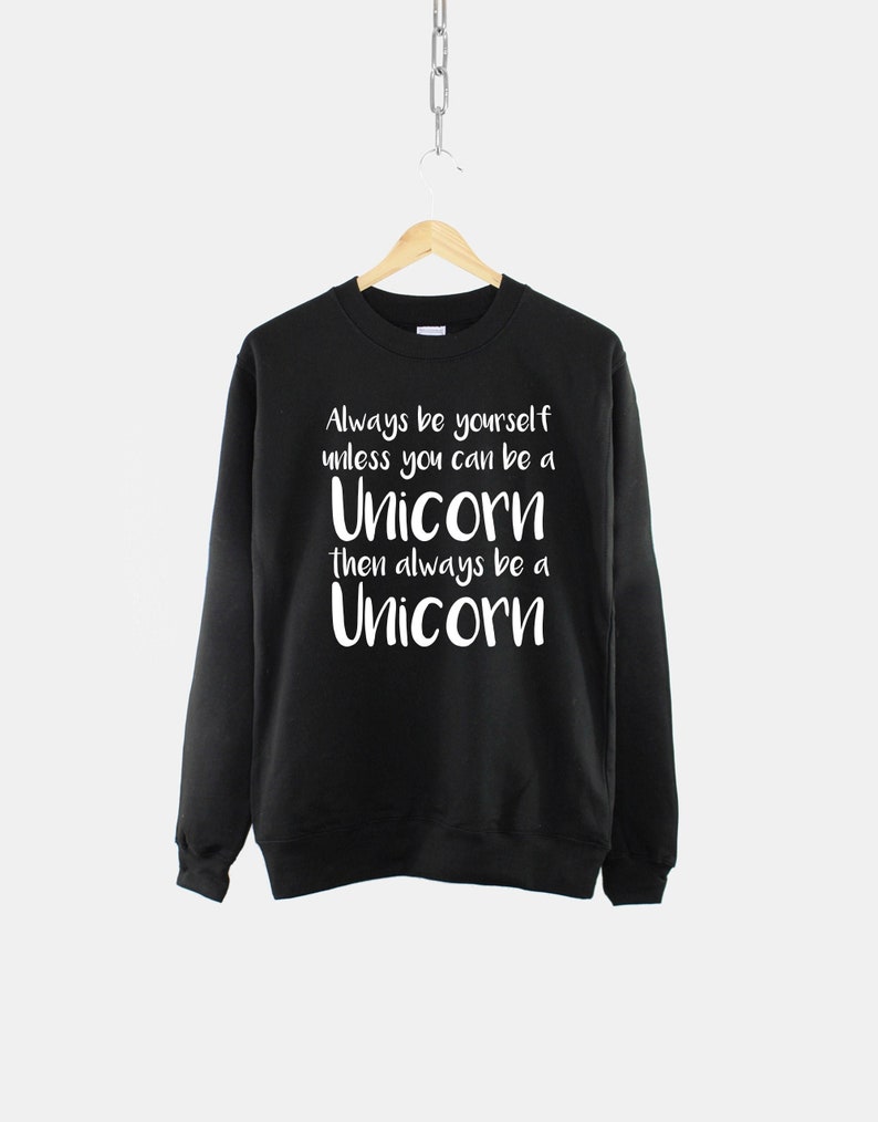 Unicorn Sweatshirt - Soft, Comfortable Fit for All Ages image 1