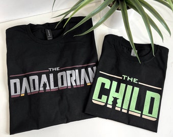 Dadalorian Shirt: Matching Family T-Shirts
