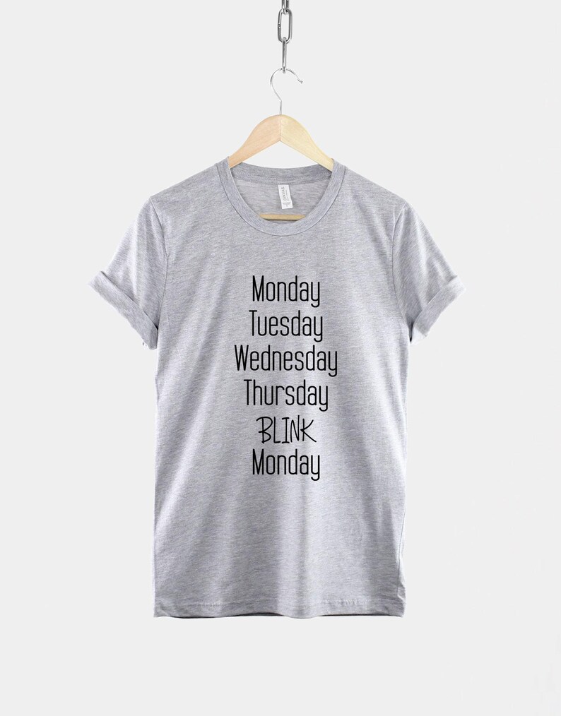 I Hate Mondays Tee: Funny College Humor Shirt, Weekend Blues Design | Soft Ring Spun Cotton, Breathable Comfort | Unisex XS-6XL image 2