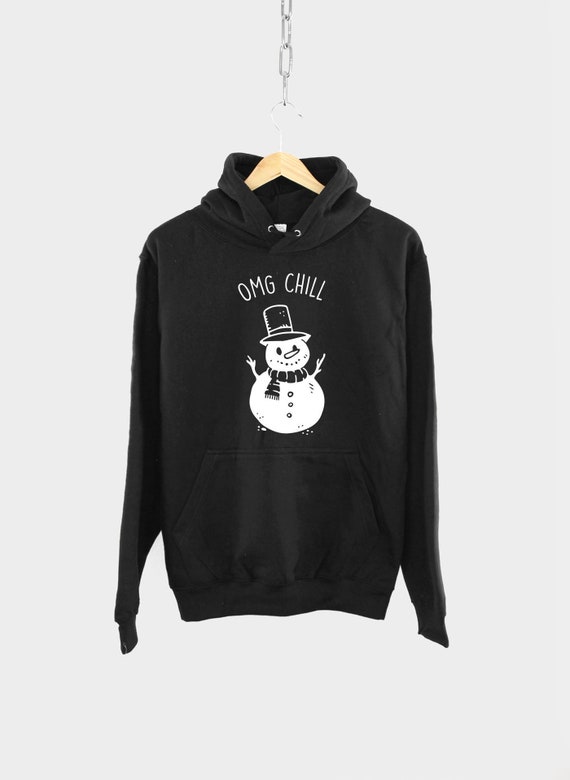 snowman hoodie
