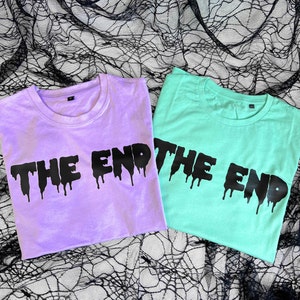 Pastel Goth T-shirt the End Pastel Goth Clothing Tshirt - Etsy