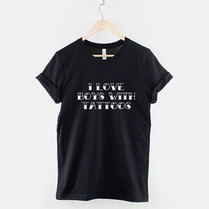 Inked Tattoo Shirt, Edgy Streetwear T Shirt, Alternative Graphic Tee, Gift for Tattoo Lover image 1