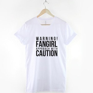 Fangirl Band Shirt, Music Lover Tee, Soft Cotton, Durable Print, Unisex Sizing image 3