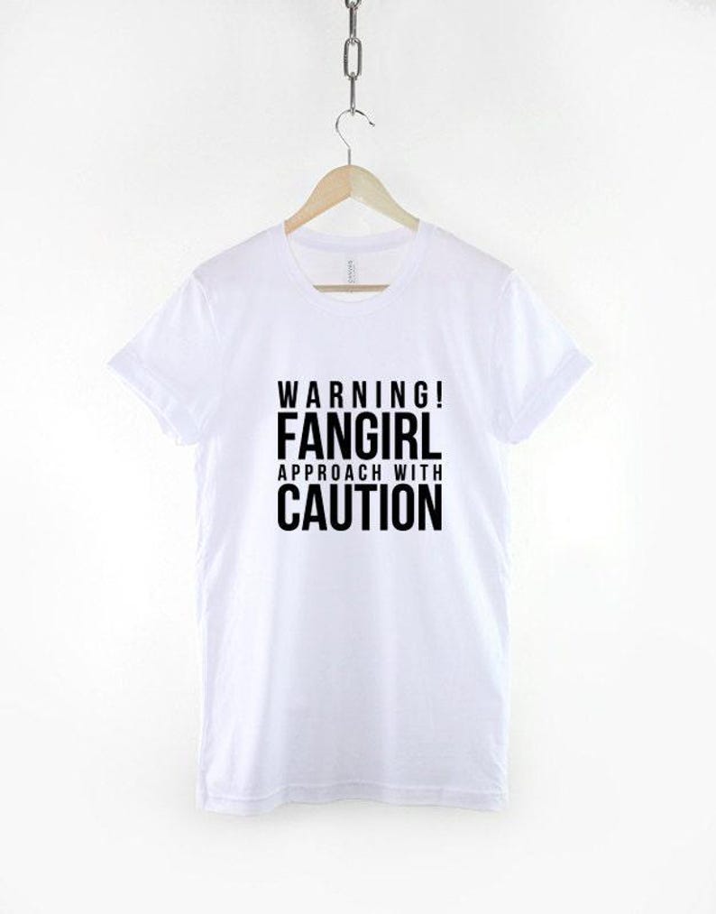 Fangirl Band Shirt, Music Lover Tee, Soft Cotton, Durable Print, Unisex Sizing image 3