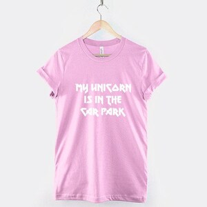 Unicorn Heavy Metal T-Shirt: Fantasy Rock Graphic Tee, Cotton Blend, Soft Fit image 2