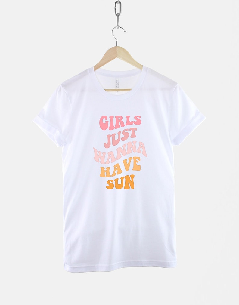 Camiseta retro de verano, camiseta con gráfico de atardecer, camiseta con estética de los 70, top playero vintage imagen 2