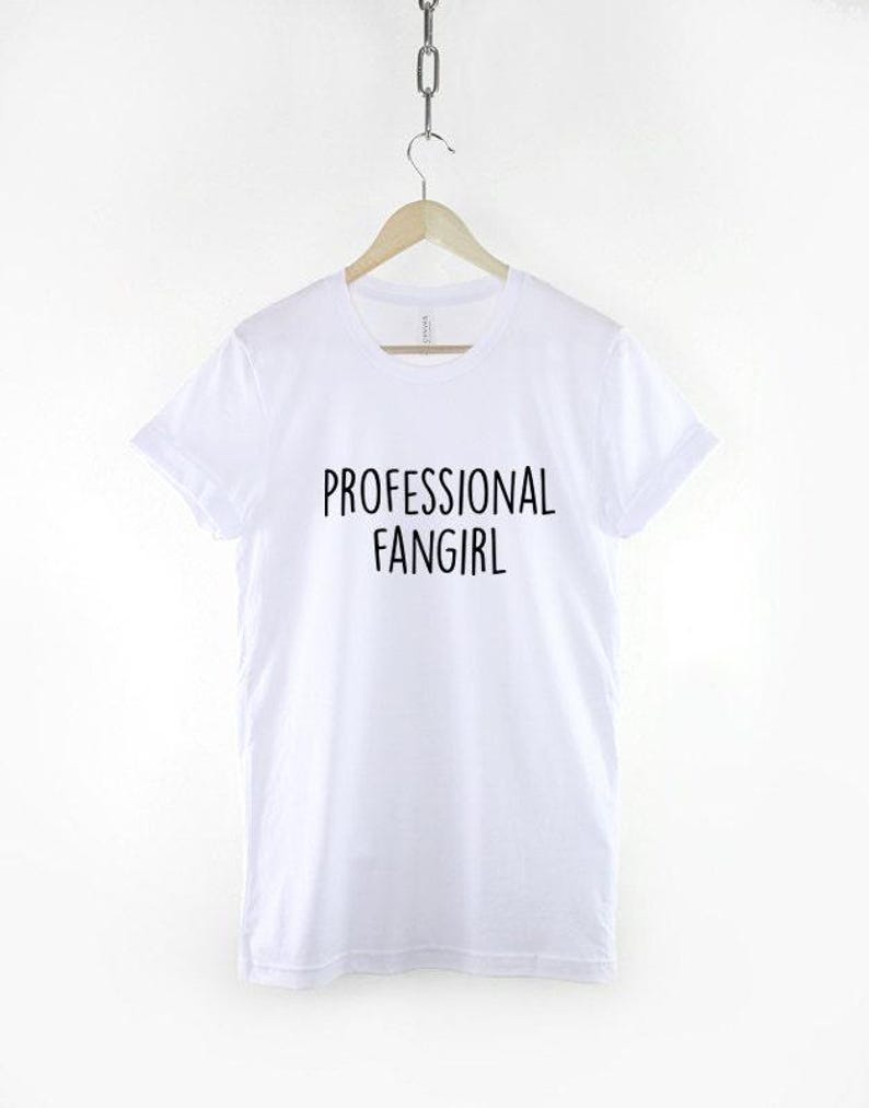 Fangirl T Shirt - Breathable Lightweight Fan Tee - Soft Cotton Fabric, Durable Print, Concert Wear image 3
