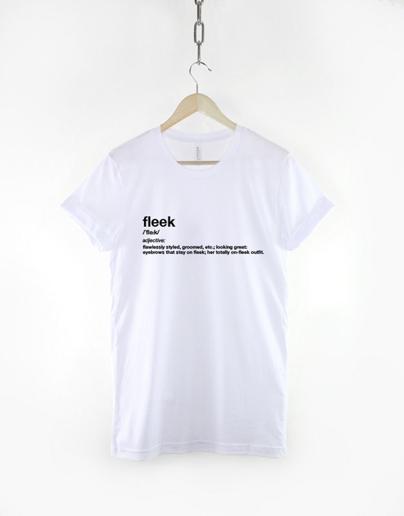 On Fleek T-shirt Dictionary Definition Shirt on Fleek Sassy - Etsy