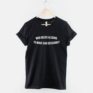 Funny Mens T-Shirt – Drinking Humor Graphic Tee, Soft Cotton Casual Wear image 1