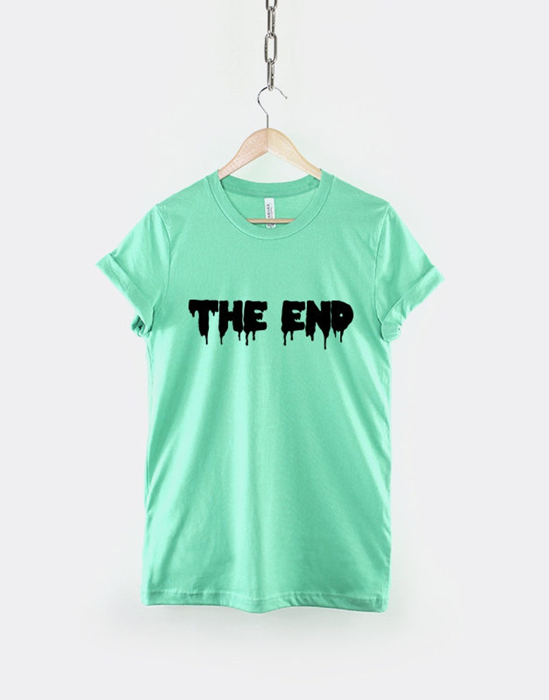 Pastel Goth Tshirt the End Pastel Goth Clothing Tshirt Etsy