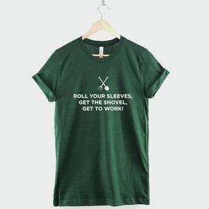 Green Fingers T-Shirt, Gardener Shirt, Gardening Graphic Tee, Plant Lover Top, Gift for Gardener image 2