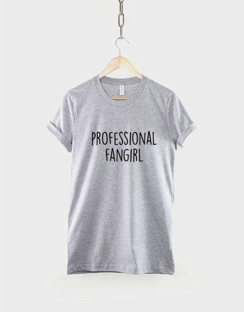 Fangirl T Shirt - Breathable Lightweight Fan Tee - Soft Cotton Fabric, Durable Print, Concert Wear image 2