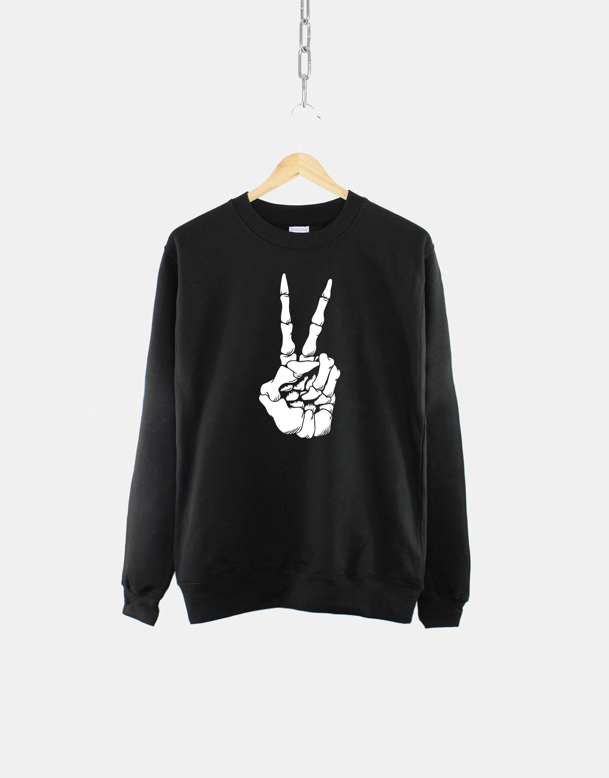 Sweatshirt Goth Clothing Grunge - Etsy 