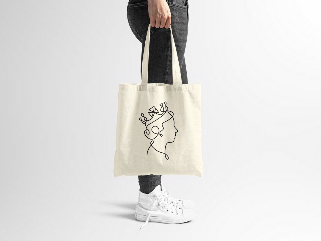 Queen Elizabeth Tote Bag Queen Elizabeth Bag Queen of England Print ...