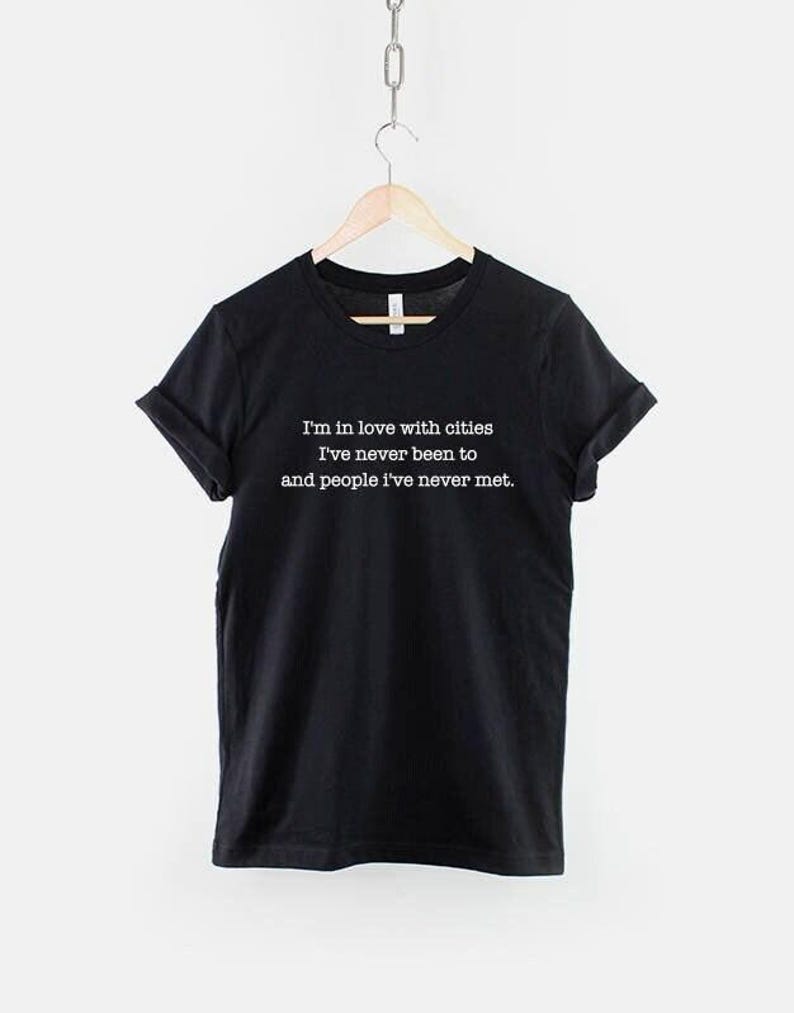Inspirational Poetic Slogan Shirt: Trendy Womens Black Tee, Blogger Style (Ring Spun Cotton, XS-6XL) image 2
