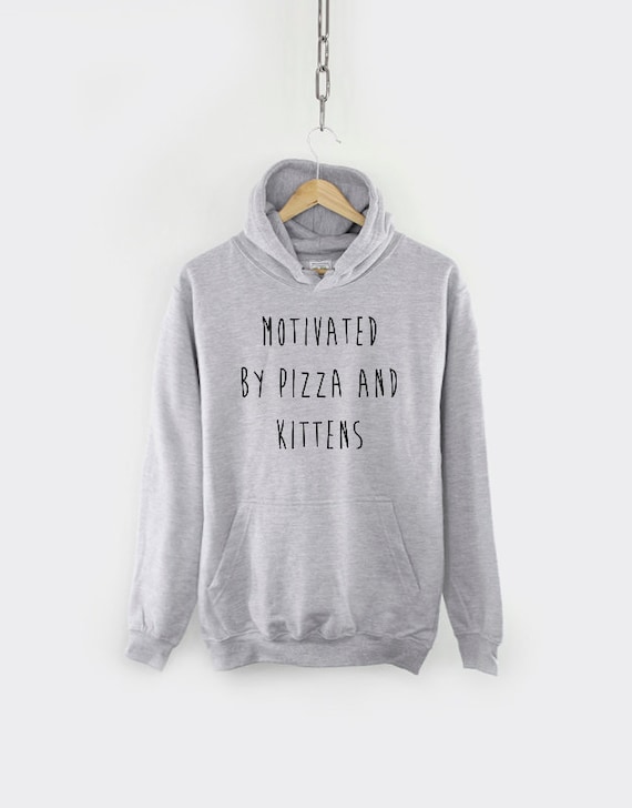 Cat pizza hoodie hotsell