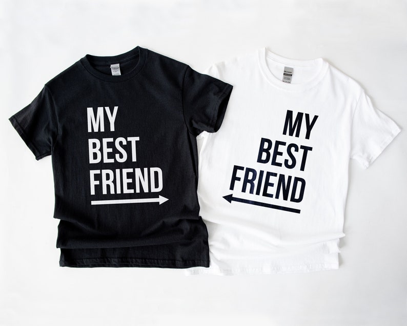 Camisetas de la amistad, paquete doble con flechas (unisex XS-2XL) imagen 1