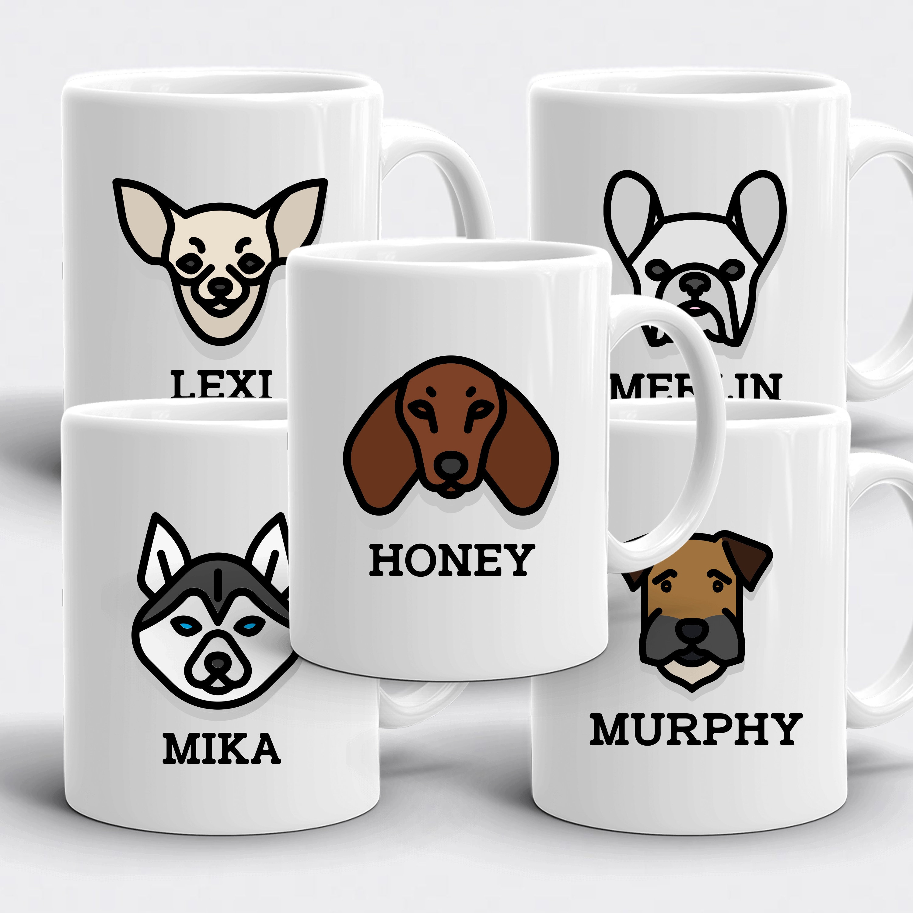 etsy dog mug