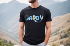 Bluey Dad Shirt, Bandit Bluey Dad Shirt, Dadlife Shirt Father's Day Gift Bluey  Dad Shirt, Adult Bluey Shirt, Bluey Gift for Dad, Bluey Lover 