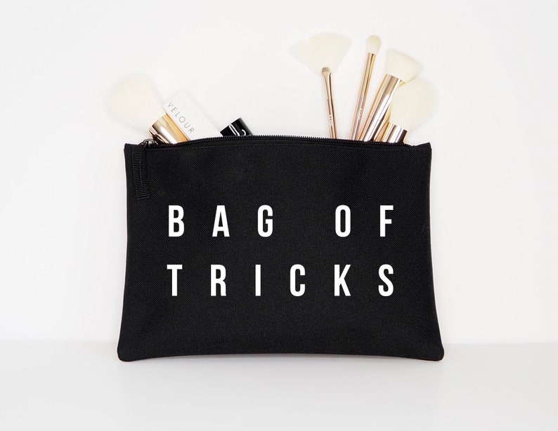 Bag of Tricks sminkpåse: Vattentät polyester, 28 x 19 cm bild 1