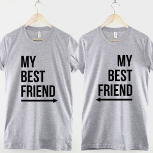 Camisetas de la amistad, paquete doble con flechas (unisex XS-2XL) imagen 4