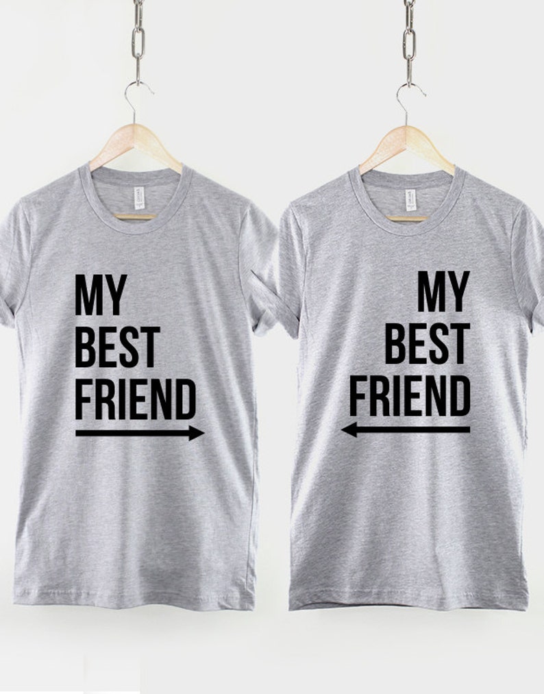 Camisetas de la amistad, paquete doble con flechas (unisex XS-2XL) imagen 4