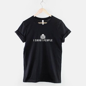 Photographer T-Shirt: Vintage Camera Design, Soft Cotton, Long-Lasting Print image 1