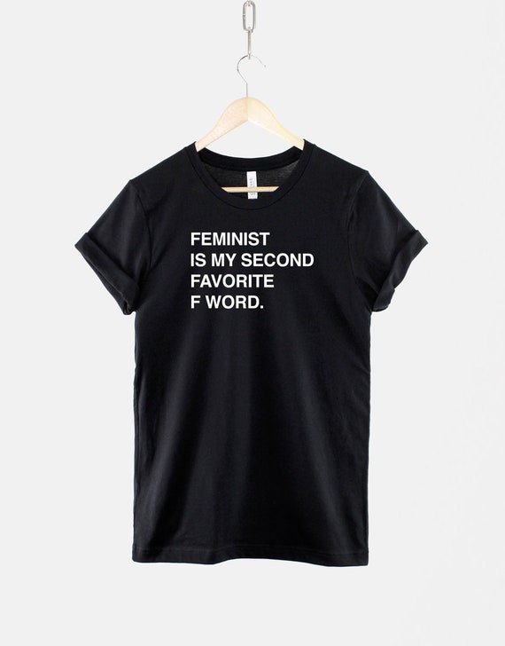 Feminist Slogan Tee, Ring Spun Cotton, Inclusive Fit (XS-6XL)