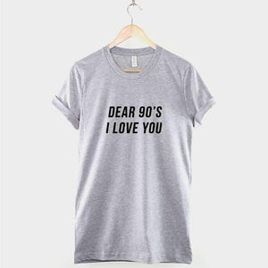 Camiseta nostálgica de los 90, con gráfico "Nacidos en los 90" (unisex, tallas XS-6XL, algodón hilado en anillos suave) imagen 2