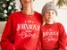 Personalised Family Christmas Jumper - Customised Christmas Sweater 