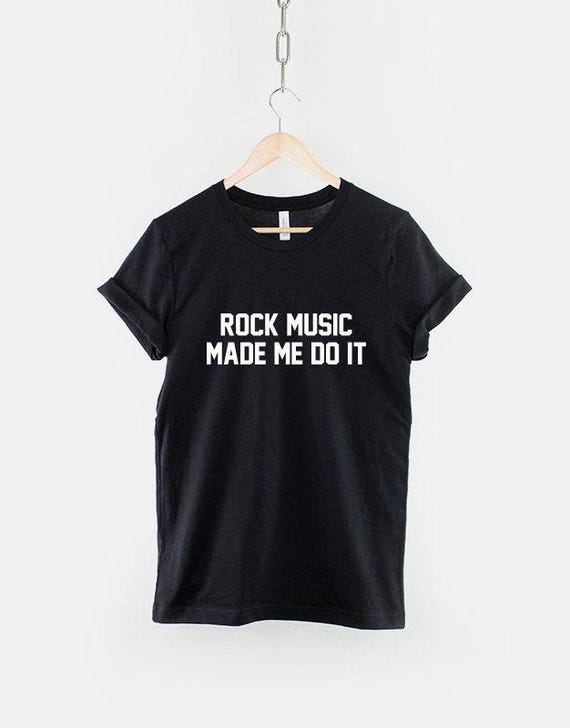 Rock Music Shirt, Retro Band Inspired Design, Vintage Rock Fan Gift